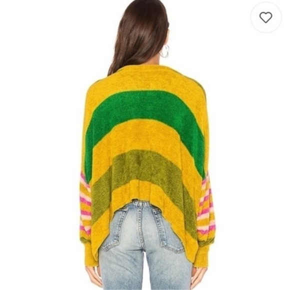 Free People All About You Stripe Chenille Sweater in
Multi Small NWOT - Picture 3 of 9